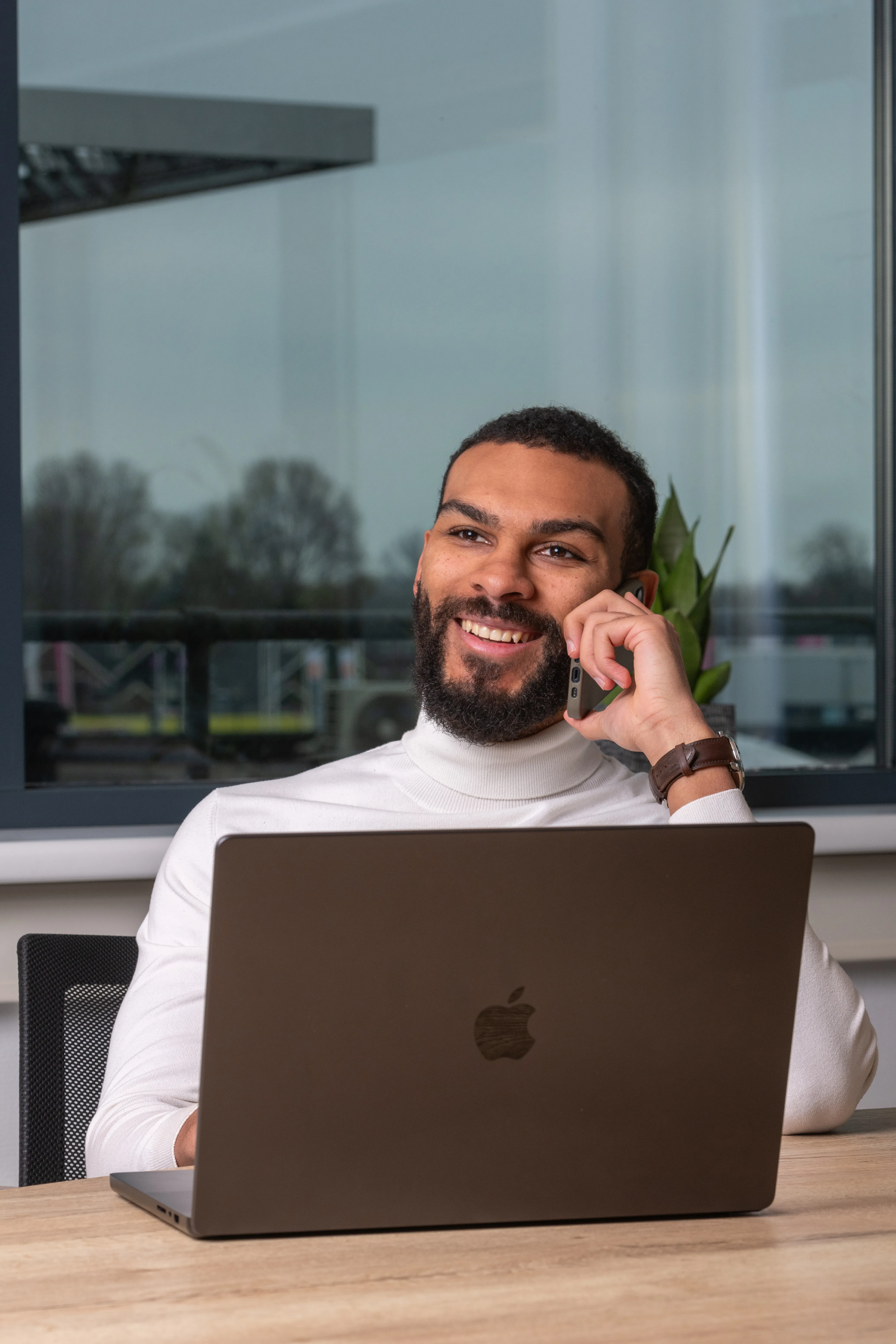 Daniel Dierdorp aan het werk