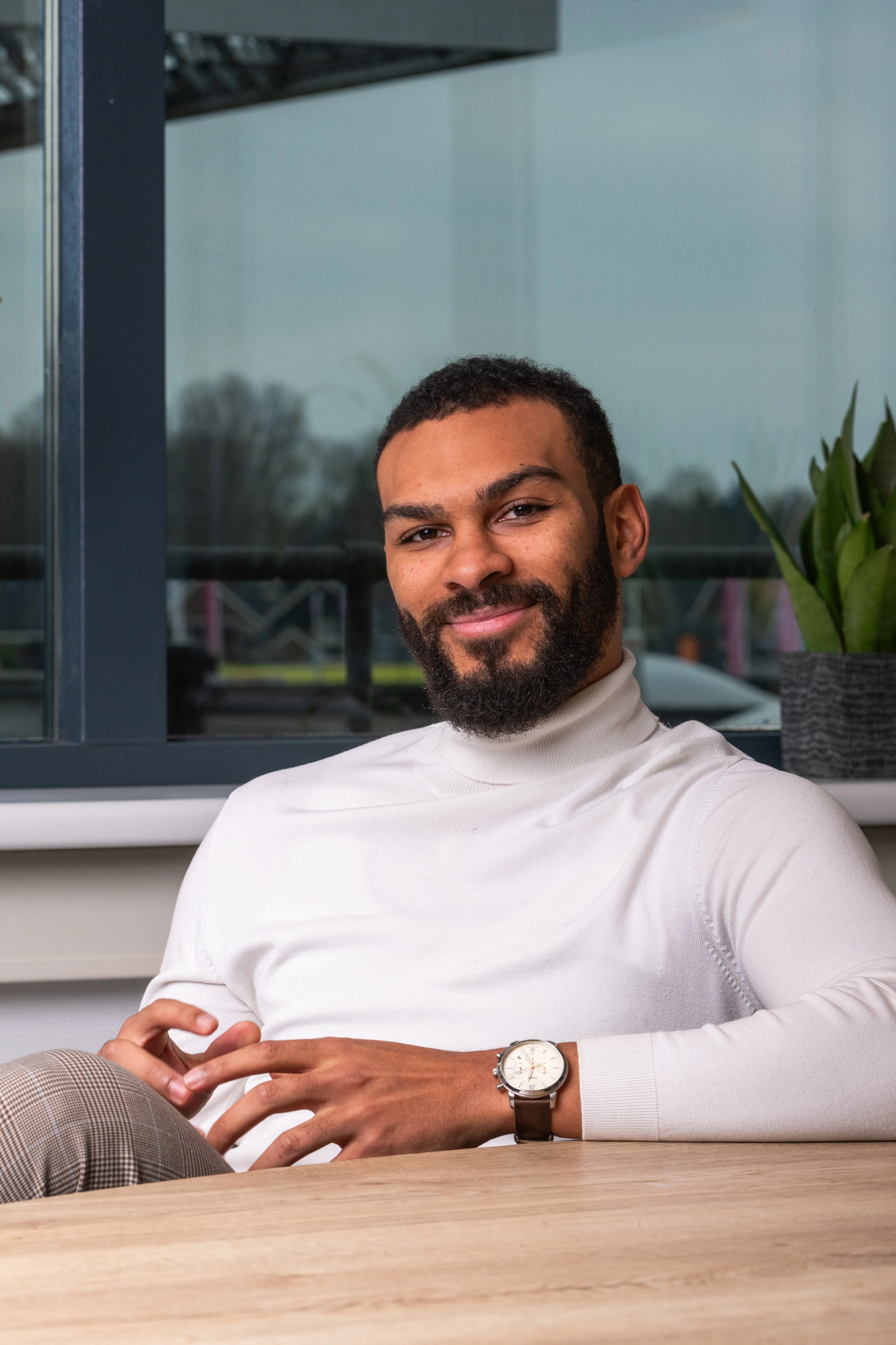 Daniel Dierdorp aan het werk